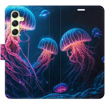 

iSaprio flip pouzdro Jellyfish pro Samsung Galaxy A54 5G