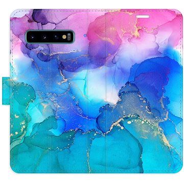 

iSaprio flip pouzdro BluePink Paint pro Samsung Galaxy S10