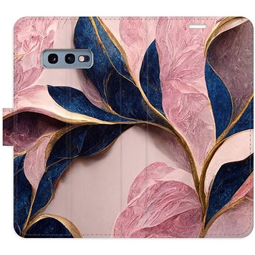 

iSaprio flip pouzdro Pink Leaves pro Samsung Galaxy S10e