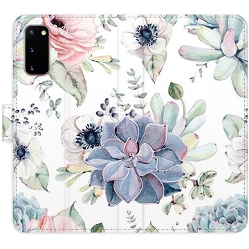 

iSaprio flip pouzdro Succulents pro Samsung Galaxy S20