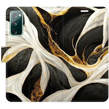 

iSaprio flip pouzdro BlackGold Marble pro Samsung Galaxy S20 FE
