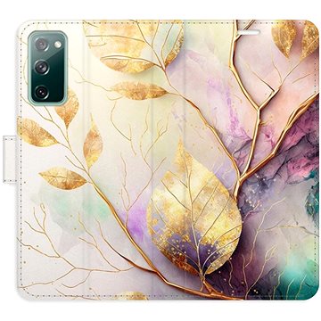 

iSaprio flip pouzdro Gold Leaves 02 pro Samsung Galaxy S20 FE