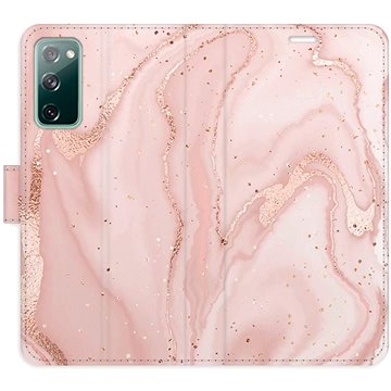 

iSaprio flip pouzdro RoseGold Marble pro Samsung Galaxy S20 FE