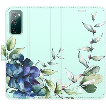 

iSaprio flip pouzdro Blue Flowers pro Samsung Galaxy S20 FE
