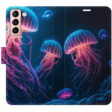 

iSaprio flip pouzdro Jellyfish pro Samsung Galaxy S21