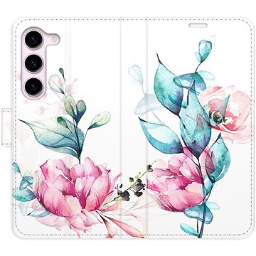 

iSaprio flip pouzdro Beautiful Flower pro Samsung Galaxy S23 5G