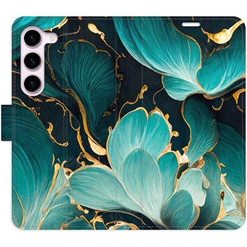 

iSaprio flip pouzdro Blue Flowers 02 pro Samsung Galaxy S23 5G