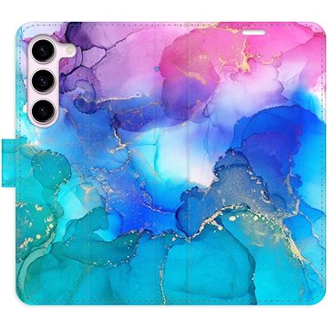 

iSaprio flip pouzdro BluePink Paint pro Samsung Galaxy S23 5G