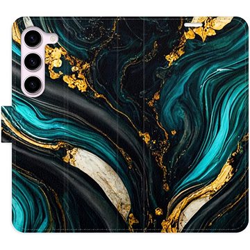 

iSaprio flip pouzdro Dark Paint pro Samsung Galaxy S23 5G