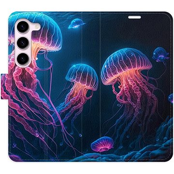 

iSaprio flip pouzdro Jellyfish pro Samsung Galaxy S23 5G