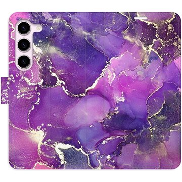 

iSaprio flip pouzdro Purple Marble pro Samsung Galaxy S23 5G