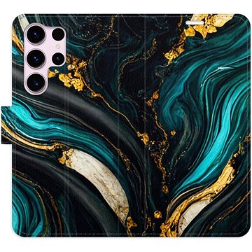 

iSaprio flip pouzdro Dark Paint pro Samsung Galaxy S23 Ultra