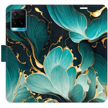 

iSaprio flip pouzdro Blue Flowers 02 pro Vivo Y21 / Y21s / Y33s