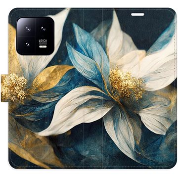 

iSaprio flip pouzdro Gold Flowers pro Xiaomi 13