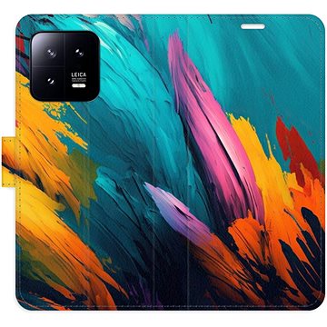 

iSaprio flip pouzdro Orange Paint 02 pro Xiaomi 13