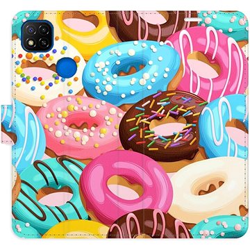 

iSaprio flip pouzdro Donuts Pattern 02 pro Xiaomi Redmi 9C