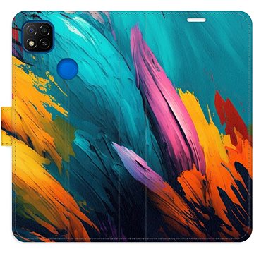 

iSaprio flip pouzdro Orange Paint 02 pro Xiaomi Redmi 9C