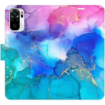 

iSaprio flip pouzdro BluePink Paint pro Xiaomi Redmi Note 10 / Note 10S