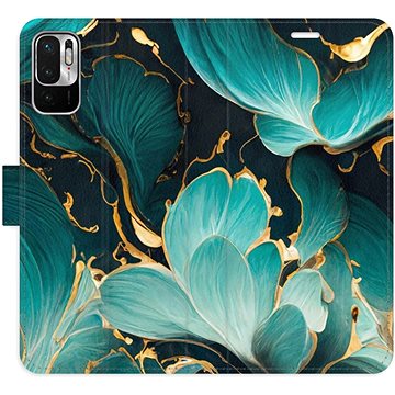 

iSaprio flip pouzdro Blue Flowers 02 pro Xiaomi Redmi Note 10 5G