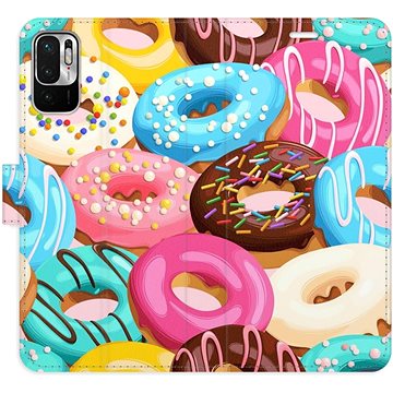 

iSaprio flip pouzdro Donuts Pattern 02 pro Xiaomi Redmi Note 10 5G
