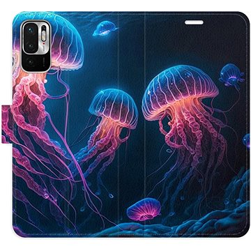 

iSaprio flip pouzdro Jellyfish pro Xiaomi Redmi Note 10 5G