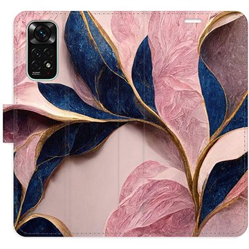 

iSaprio flip pouzdro Pink Leaves pro Xiaomi Redmi Note 11 / Note 11S