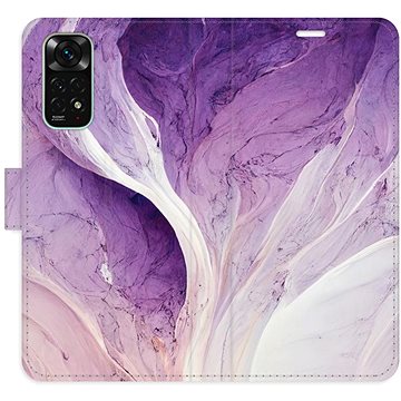 

iSaprio flip pouzdro Purple Paint pro Xiaomi Redmi Note 11 / Note 11S