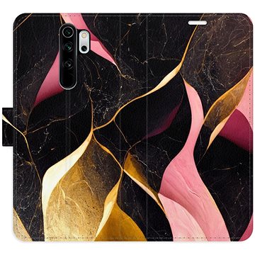 

iSaprio flip pouzdro Gold Pink Marble 02 pro Xiaomi Redmi Note 8 Pro