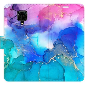 

iSaprio flip pouzdro BluePink Paint pro Xiaomi Redmi Note 9 Pro / Note 9S