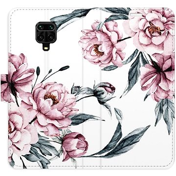 

iSaprio flip pouzdro Pink Flowers pro Xiaomi Redmi Note 9 Pro / Note 9S
