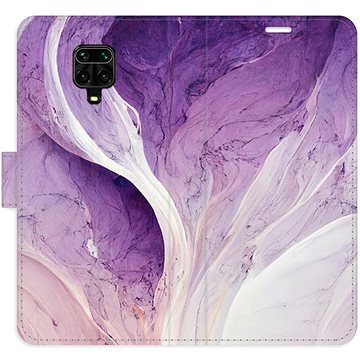 

iSaprio flip pouzdro Purple Paint pro Xiaomi Redmi Note 9 Pro / Note 9S