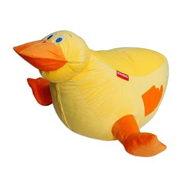 

BeanBag Sedací vak kachna Daky, žlutá/oranžová