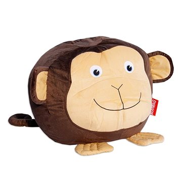 

BeanBag Sedací vak opice Žofka,hnědá/béžová