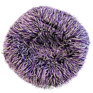 

BeanBag Sedací vak Shaggy Multicolor white-black-purple