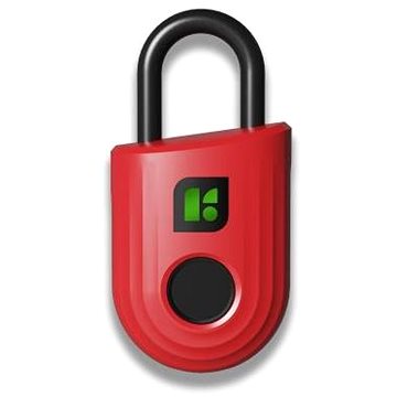 

Igloohome Padlock Lite - chytrý visací zámek, otisk prstu, červená
