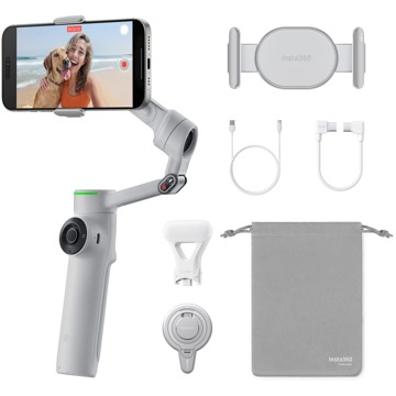

Insta360 Flow 2 Pro Creator Bundle / Stone Gray