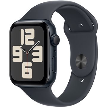 

Apple Watch SE Cellular 40mm Temně inkoustový hliník s temně inkoustovým sportovním řemínkem - M/L