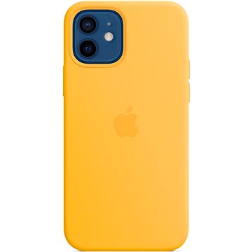 Apple iPhone 12 a 12 Pro Silikonový kryt s MagSafe - slunečnicový - Kryt na mobil