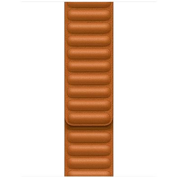 

Apple Watch 41mm Zlatohnědý kožený tah – M/L