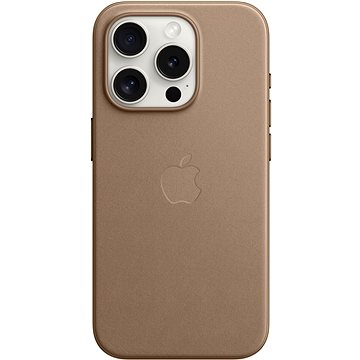 

Apple iPhone 15 Pro Kryt z tkaniny FineWoven s MagSafe kouřový