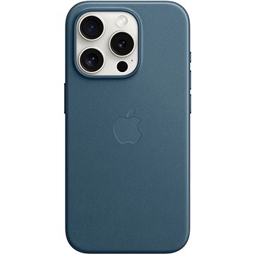 

Apple iPhone 15 Pro Kryt z tkaniny FineWoven s MagSafe tichomořsky modrý