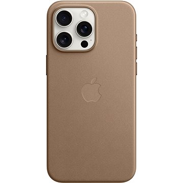 

Apple iPhone 15 Pro Max Kryt z tkaniny FineWoven s MagSafe kouřový