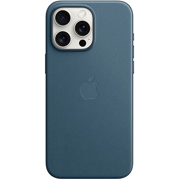 

Apple iPhone 15 Pro Max Kryt z tkaniny FineWoven s MagSafe tichomořsky modrý