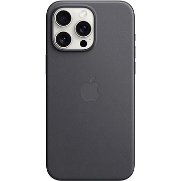 

Apple iPhone 15 Pro Max Kryt z tkaniny FineWoven s MagSafe černý