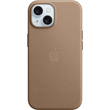 

Apple iPhone 15 Kryt z tkaniny FineWoven s MagSafe kouřový