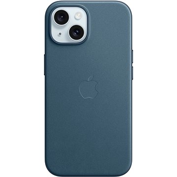 

Apple iPhone 15 Kryt z tkaniny FineWoven s MagSafe tichomořsky modrý