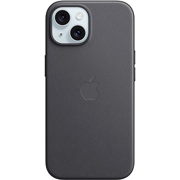 

Apple iPhone 15 Kryt z tkaniny FineWoven s MagSafe černý