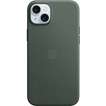 

Apple iPhone 15 Plus z tkaniny FineWoven s MagSafe listově zelený