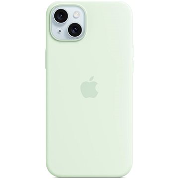 

Apple iPhone 15 Plus Silikonový kryt s MagSafe světle mátový
