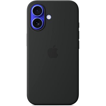 

Apple Silikonový kryt s MagSafe na iPhone 16 černý
